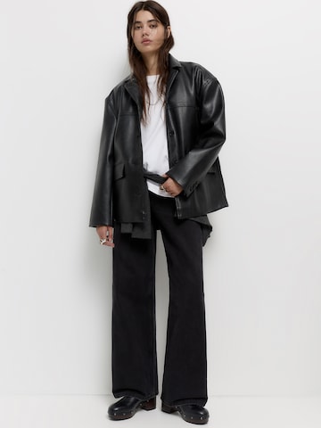 Pull&Bear Between-season jacket in Black