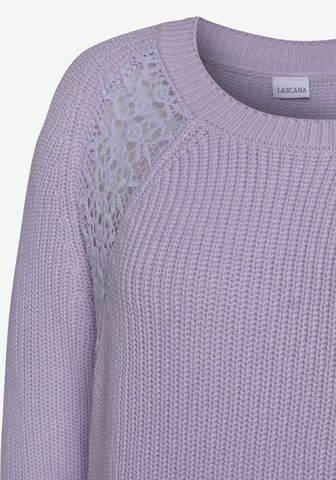 LASCANA - Pullover em roxo