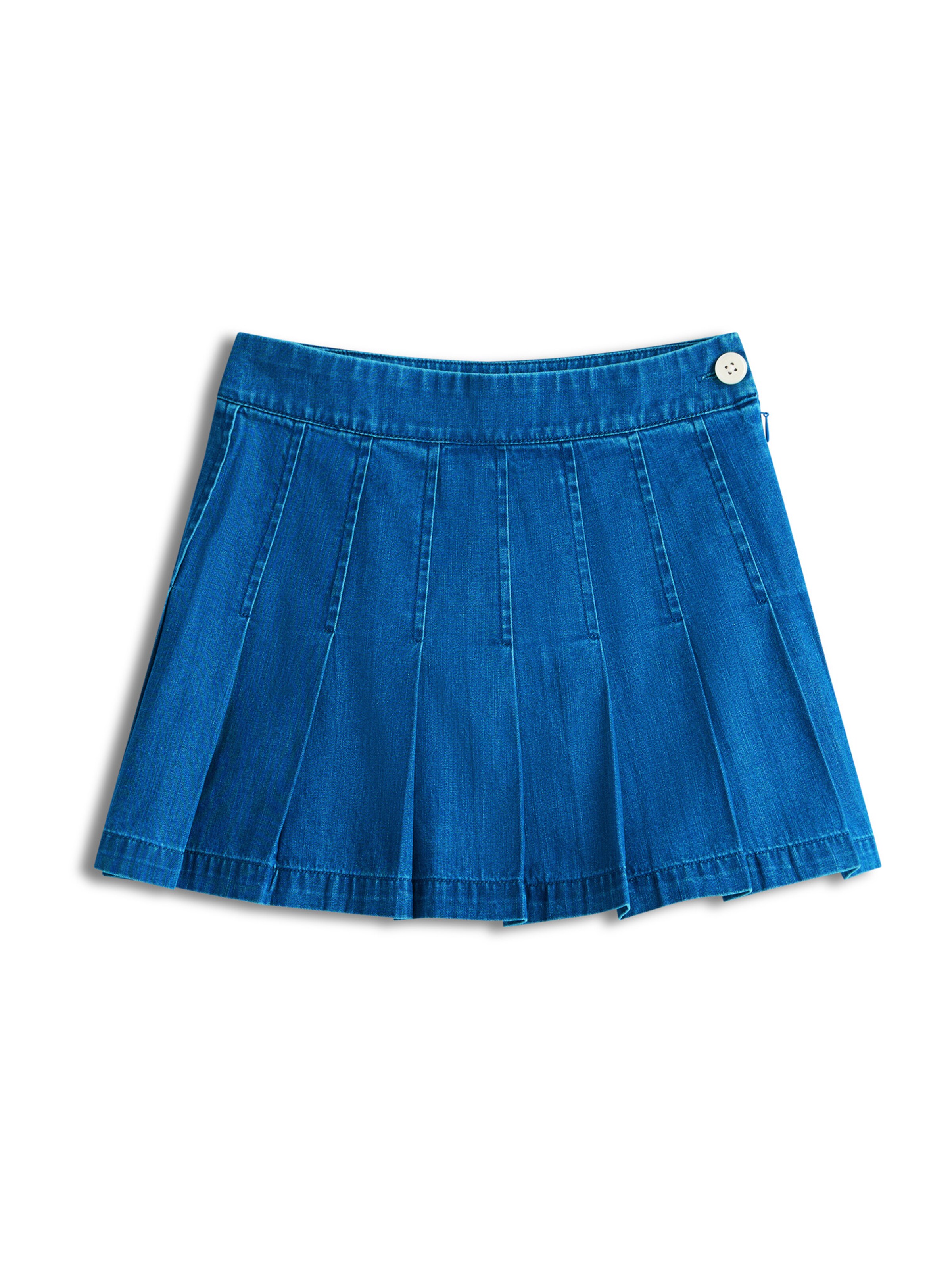 TOMMY HILFIGER Юбка в Синий: спереди