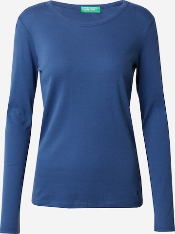 UNITED COLORS OF BENETTON Shirt in Blauw: voorkant