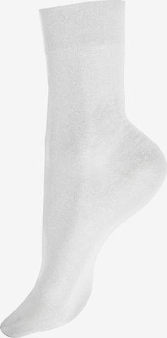 Hudson Socks 'Relax Light' in White: front