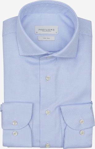 Profuomo Hemd in Blau: Vorderseite