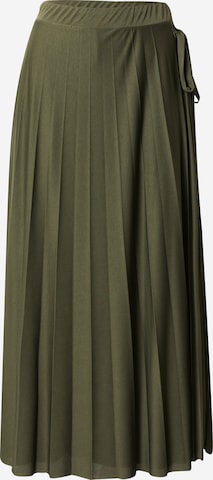 ABOUT YOU Wide leg Trousers 'Levke' in Grey: front