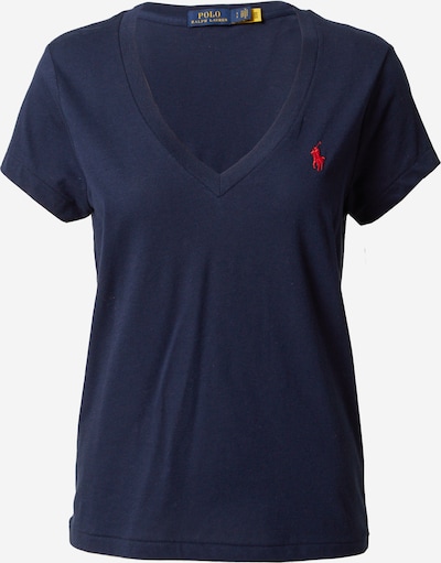 Polo Ralph Lauren T-shirt en bleu marine / rouge, Vue avec produit