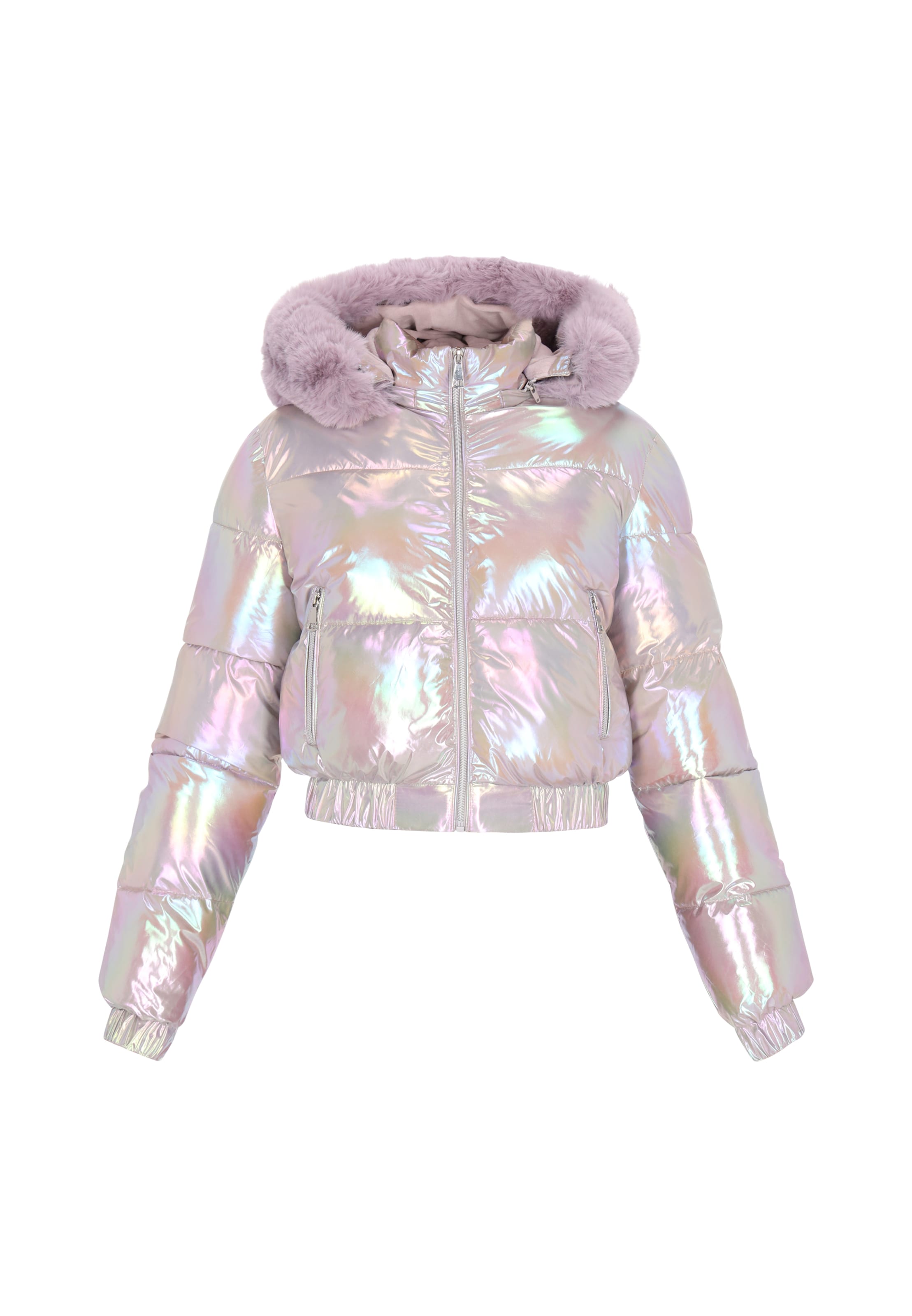 MYMO Winterjacke in Lila: Vorderseite