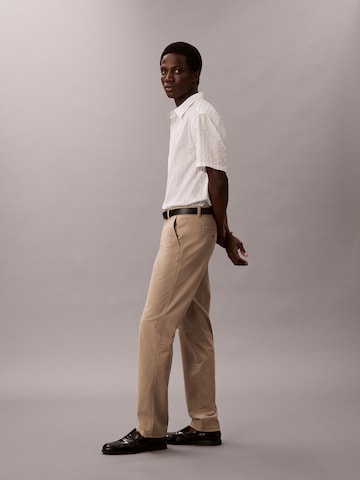 Calvin Klein Jeans Slim fit Chino trousers in Beige