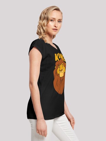 T-shirt 'Disney The König der Löwen Mufasa King' F4NT4STIC en noir