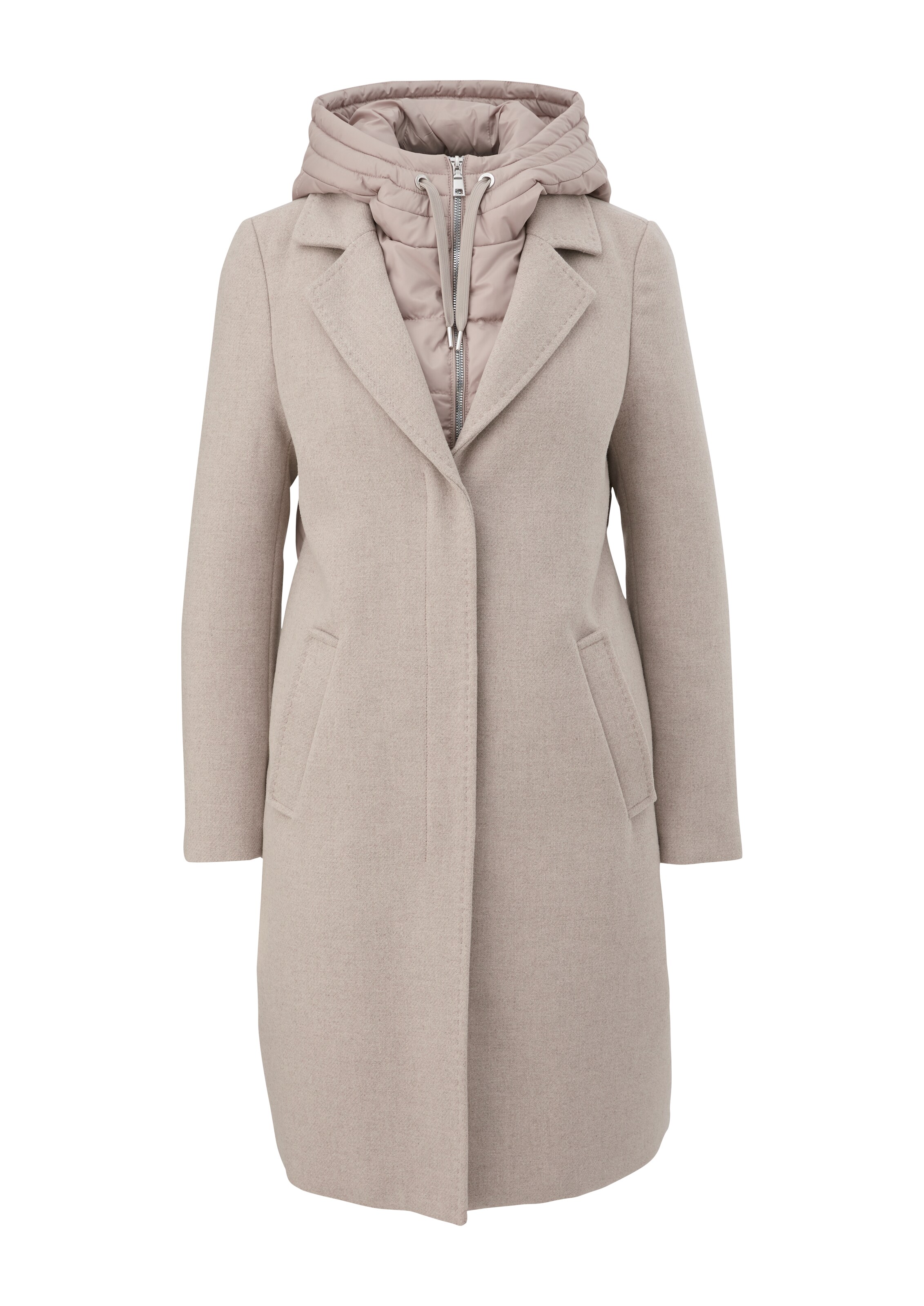 s.Oliver Zimný kabát - Sivá: predná strana