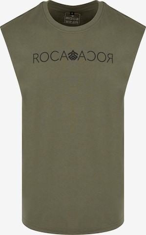 ROCAWEAR Shirt 'NextOne ' in Groen: voorkant