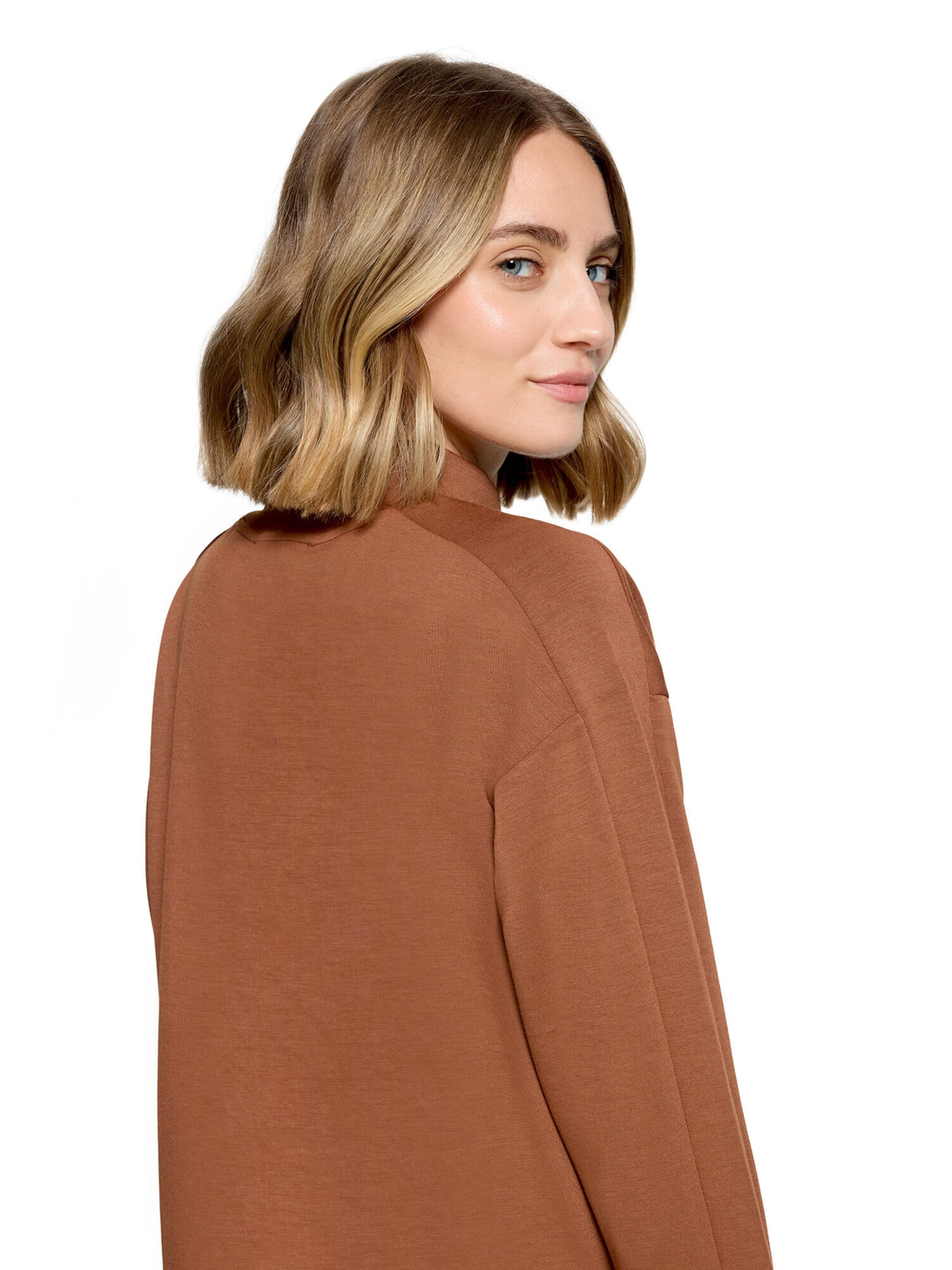 Sweat-shirt Betty & Co en marron