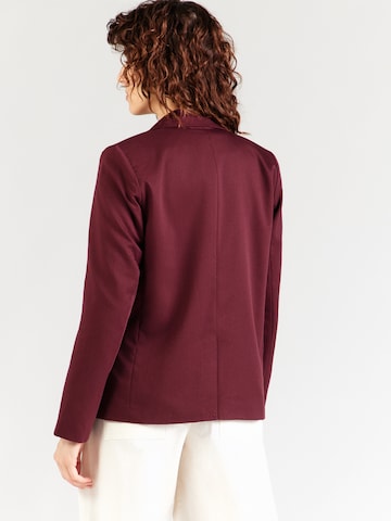 VILA - Blazer 'VIBella' em vermelho
