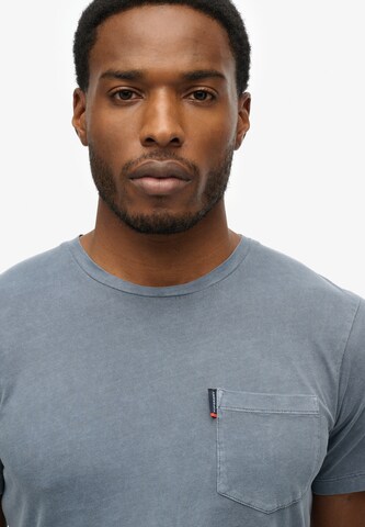 Superdry Shirt 'Essential' in Blauw