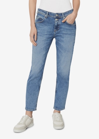 Marc O'Polo Loosefit Jeans 'Theda' in Blauw: voorkant