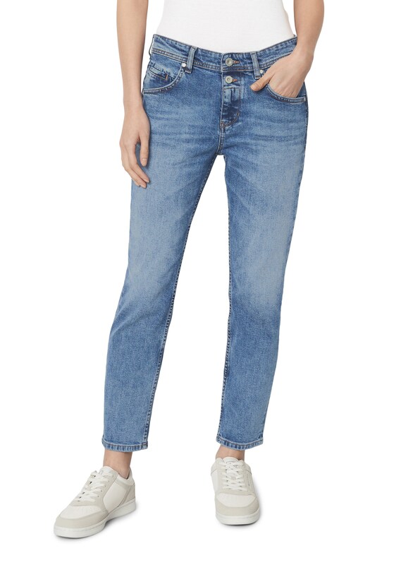 Marc O'Polo Loose fit Jeans 'Theda' in Blue Denim