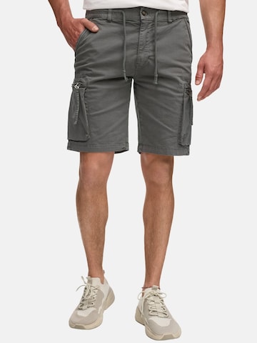 Tazzio Regular Cargo Pants 'A211' in Grey: front