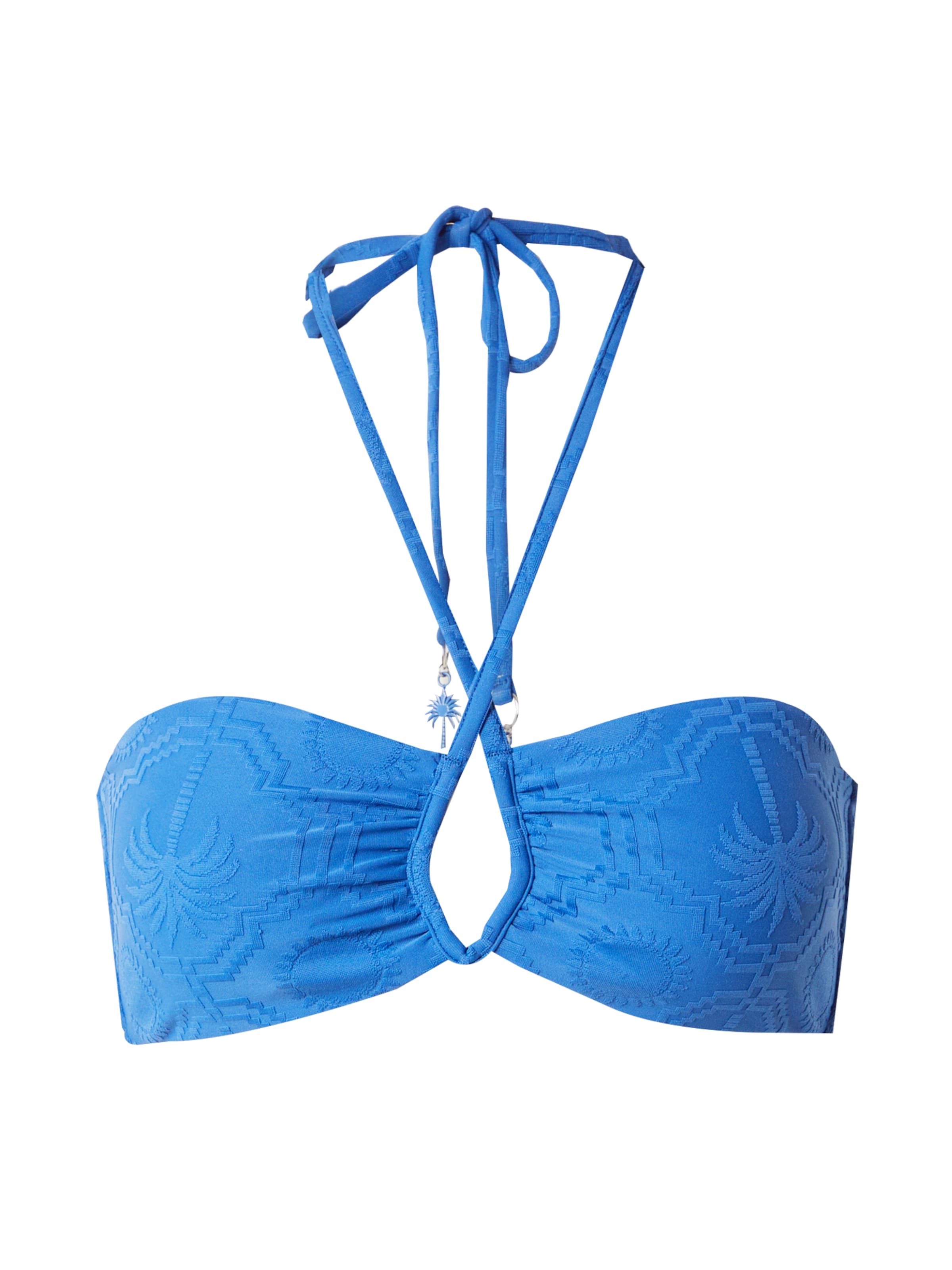 Seafolly Сутиен бандо Горнище на бански в синьо: отпред