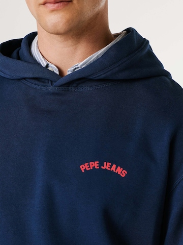 Felpa 'Gideon' di Pepe Jeans in blu