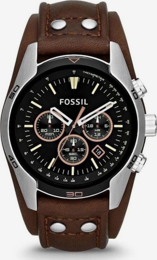 FOSSIL Analog Watch 'Montre Homme Fossil Coachman chronographe CH2891 avec bracelet en cuir marron.' in 23 x 14,5 x 7,7 cm in Brown, Item view