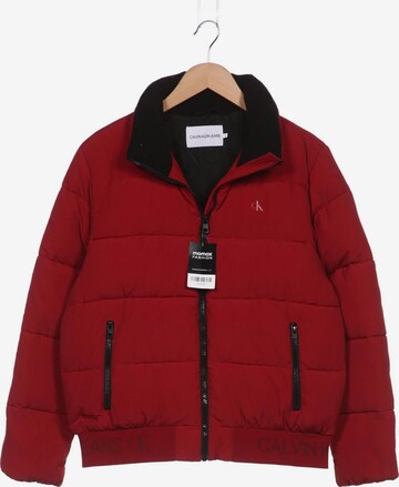 Calvin Klein Jeans Jacket & Coat in M in Red: front