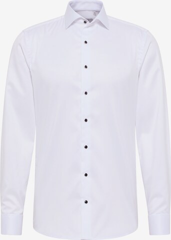 ETERNA Slim fit Business Shirt in White: front