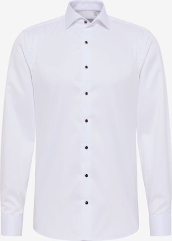 ETERNA Slim fit Business Shirt in White: front