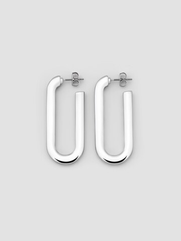 LeGer by Lena Gercke - Pendientes 'Daria' en plata: frente