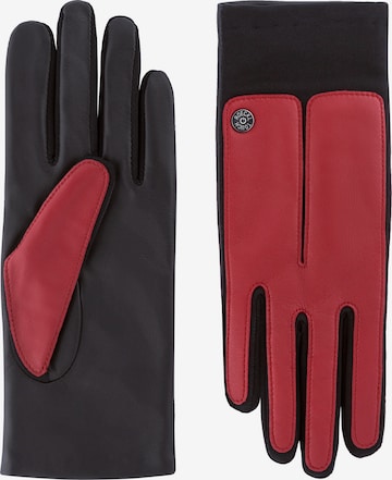 Roeckl Lederhandschuhe 'STOCKHOLM TOUCH' in Rot: Vorderseite