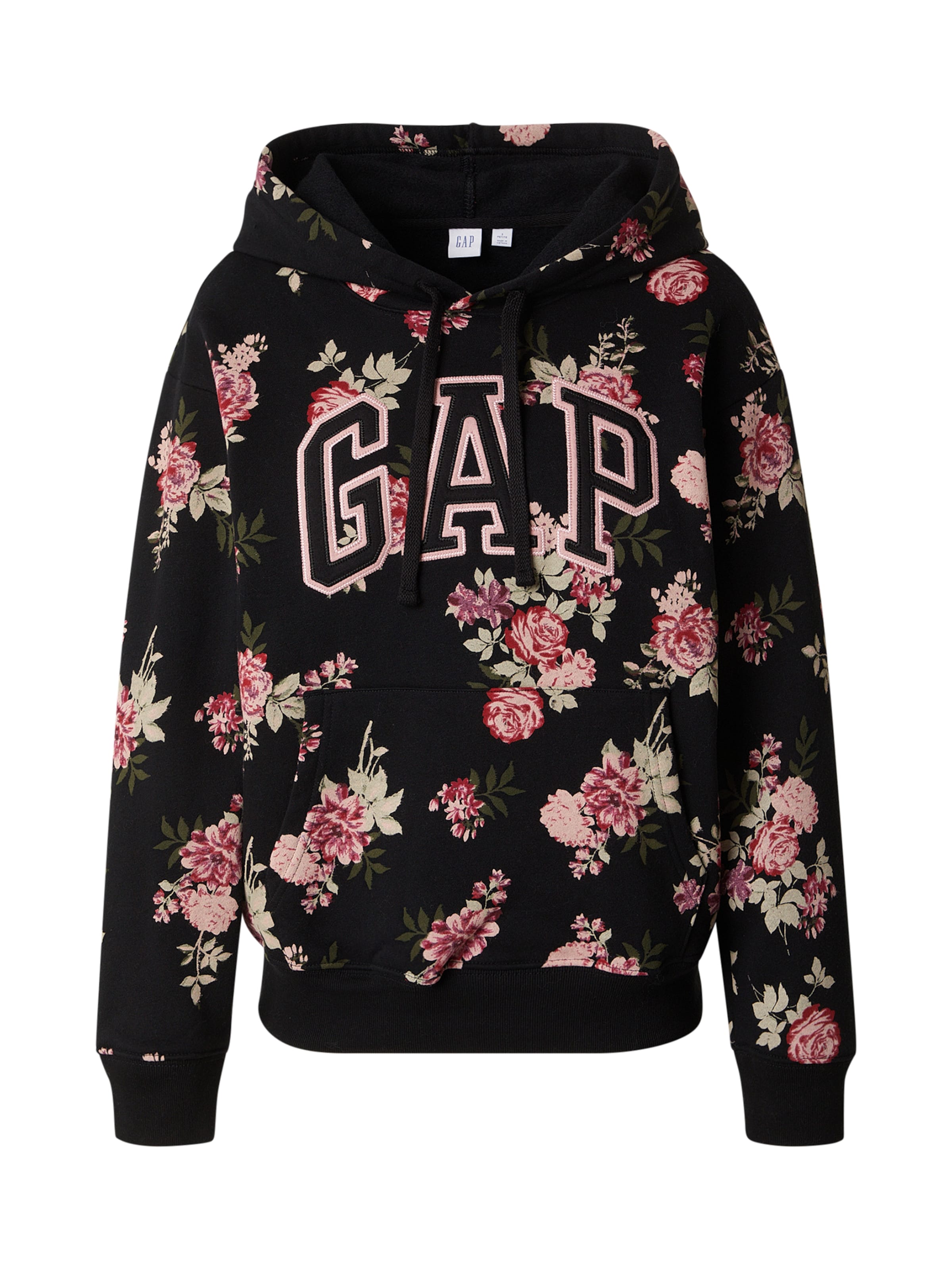 Sweat-shirt 'HERITAGE' Gap Petite en noir : devant