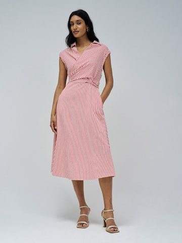 Robe Salsa Jeans en rouge : devant