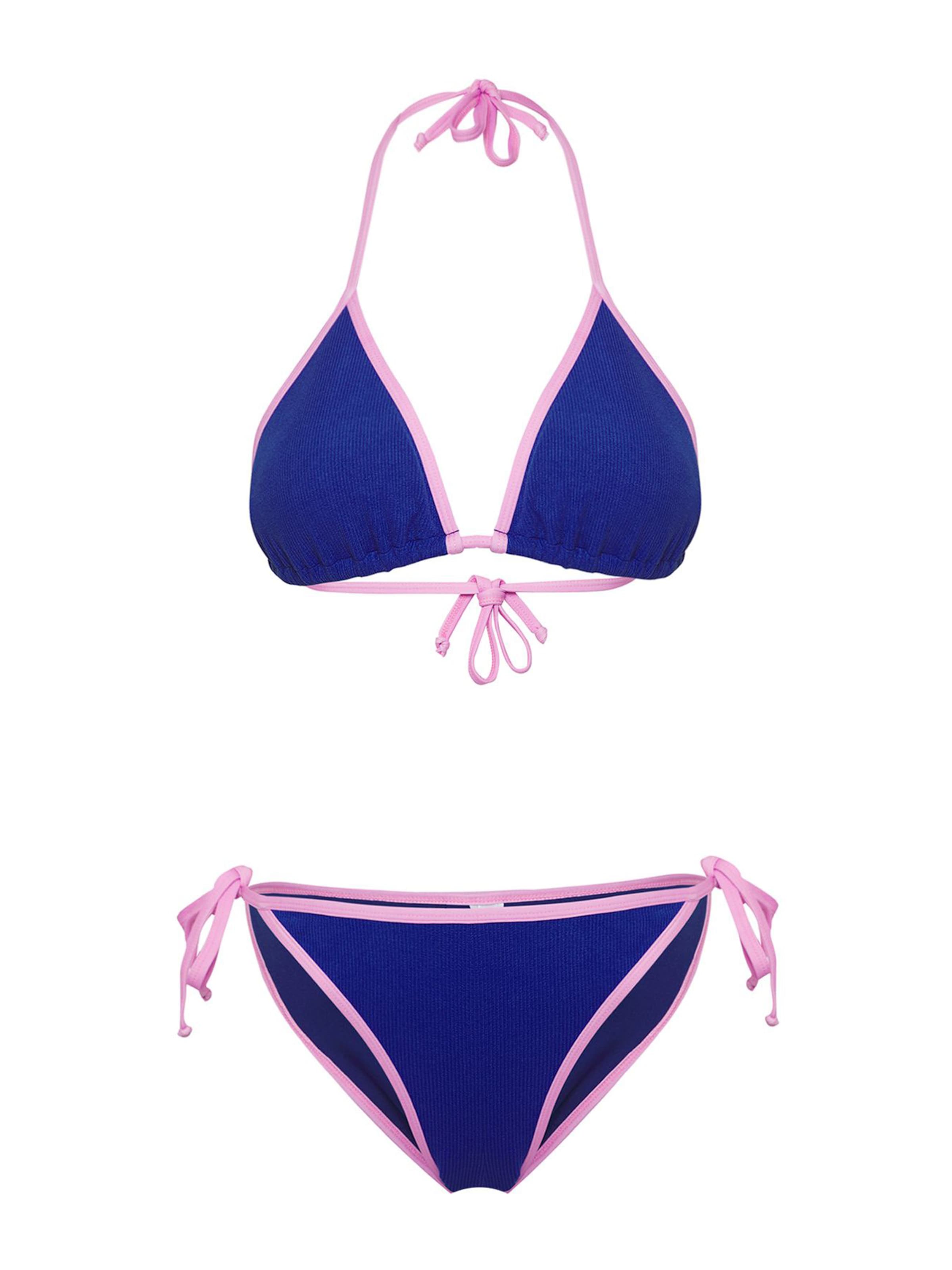 Triangle Bikini Trendyol en bleu : devant