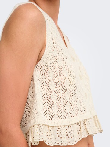Gilet in maglia 'JDYSofie' di JDY in beige
