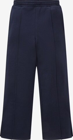 TOM TAILOR Wide Leg Hose in Blau: predná strana