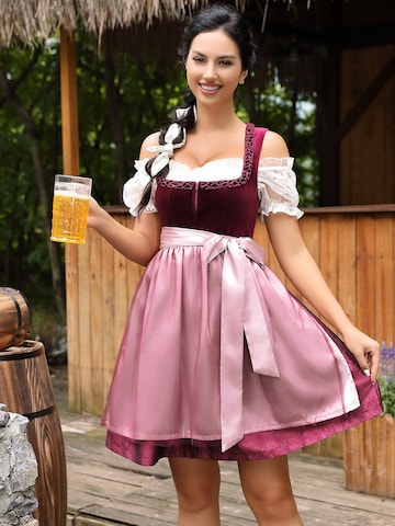 Yesfashion Dirndl in Red