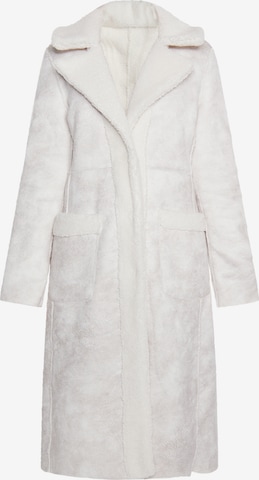 usha FESTIVAL Χειμερινό παλτό 'Rakata' σε λευκό: μπροστά