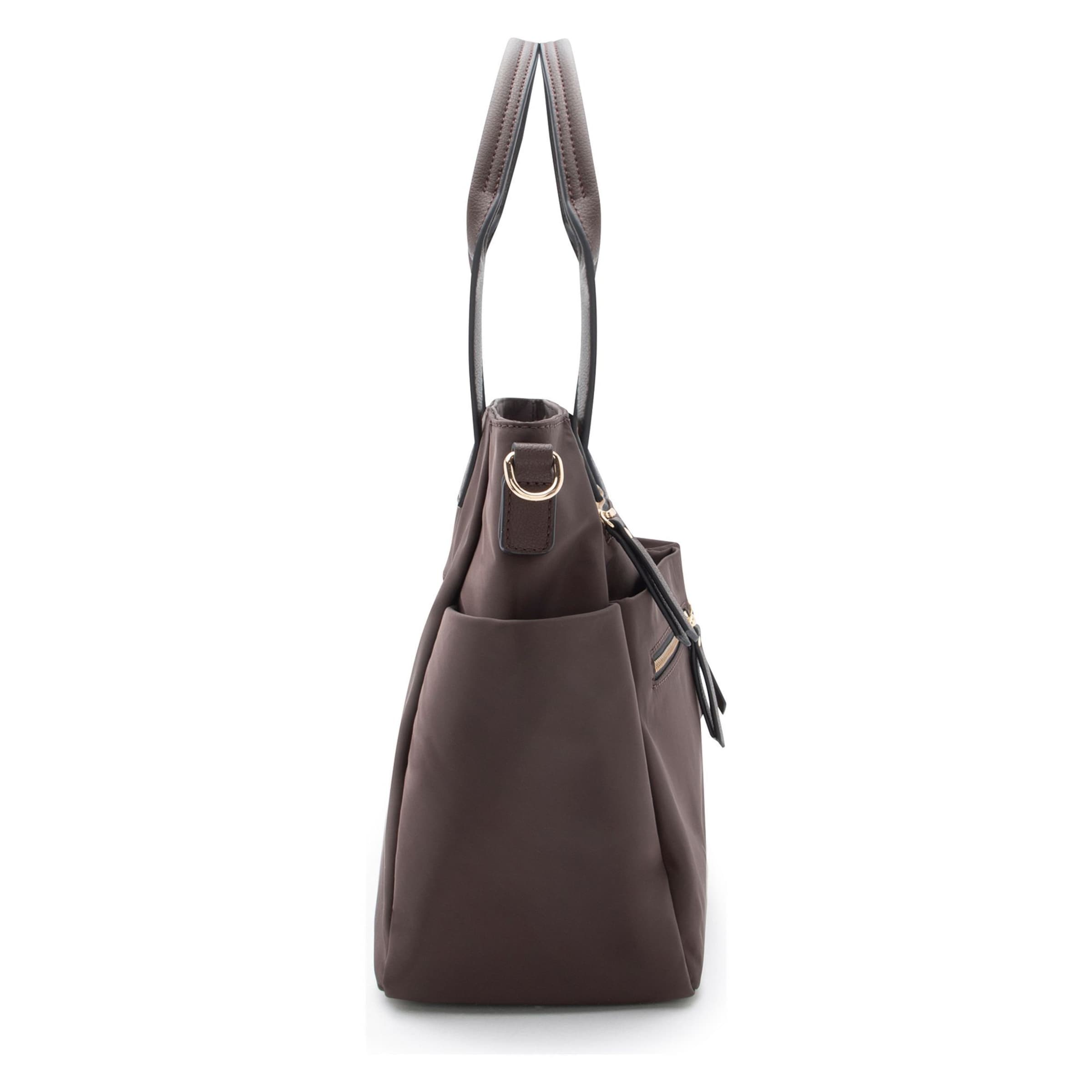 Sac bandoulière 'Odeta' L.CREDI en marron