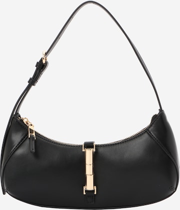 Seidenfelt - Mala de ombro 'Loviisa' em preto: frente