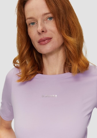 T-shirt s.Oliver en violet