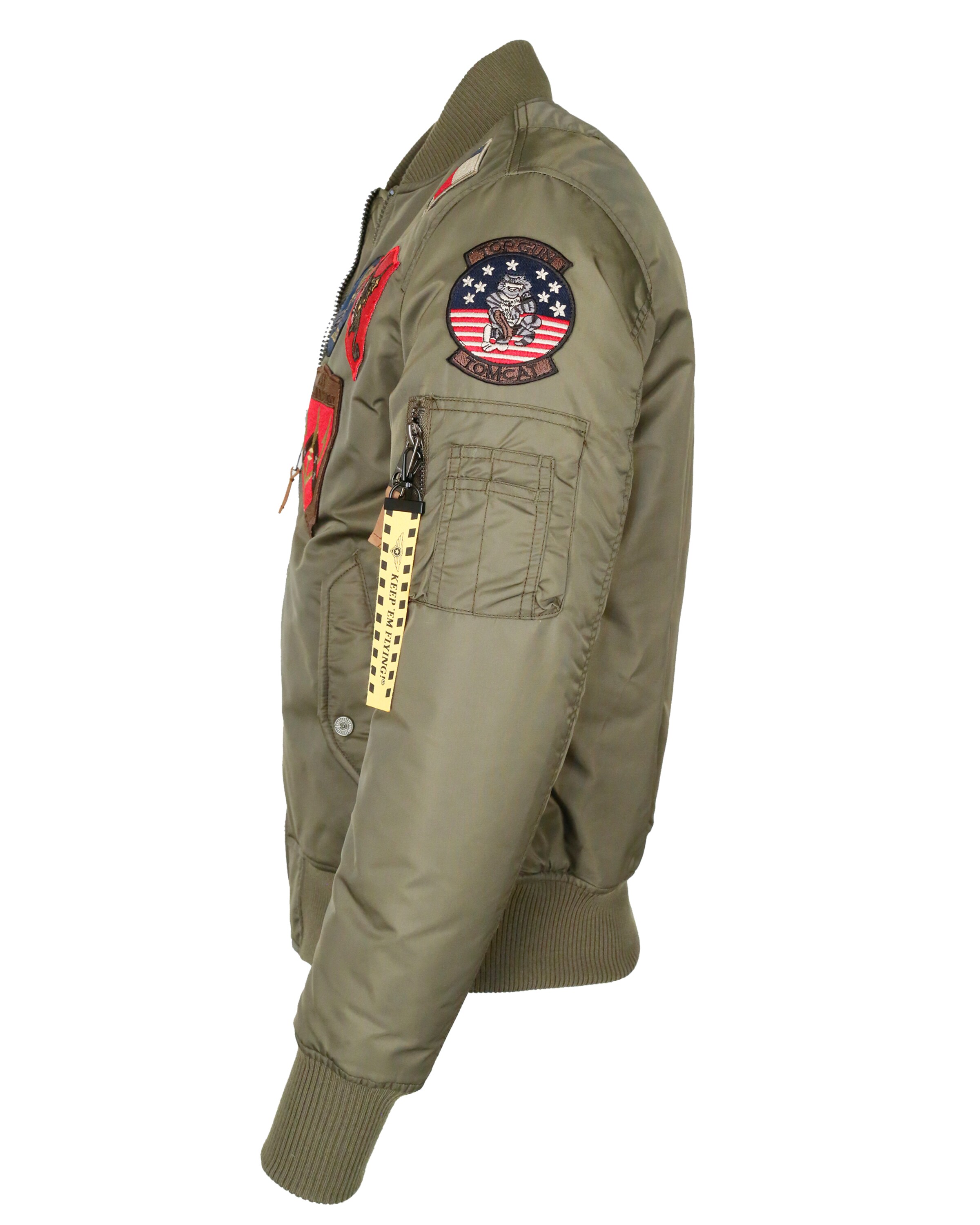 TOP GUN Jacke in Grün