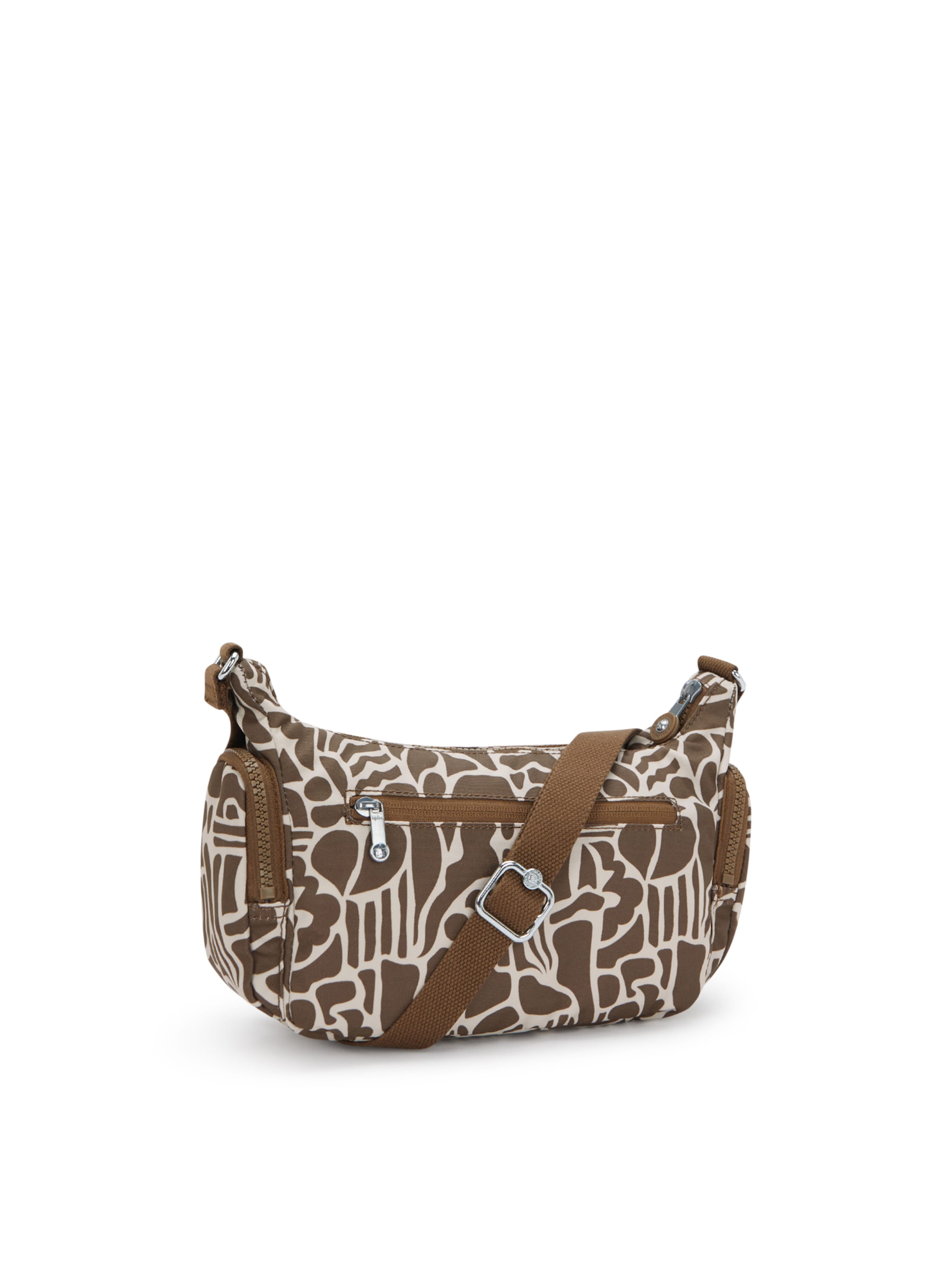 KIPLING - Mala de ombro 'Gabbette S' em castanho