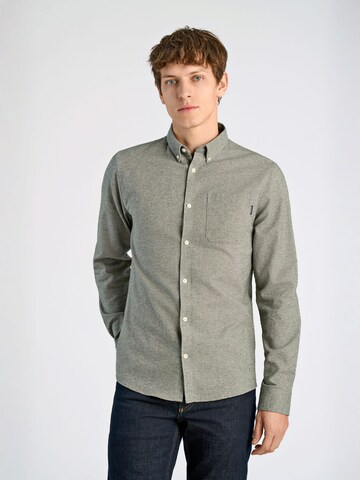 Coupe regular Chemise Lindbergh en vert