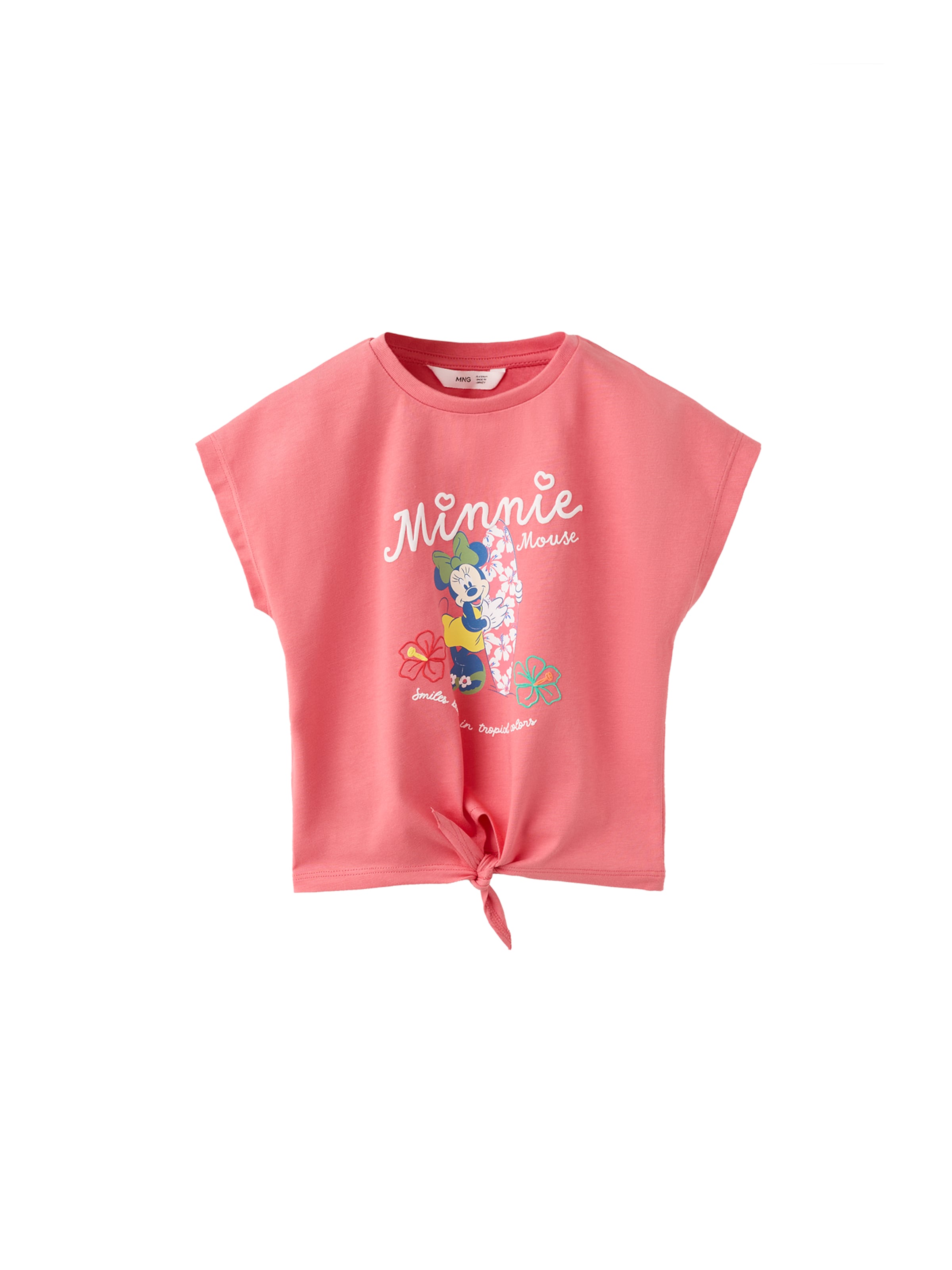 MANGO KIDS Shirt 'MSURF' in Orange: front