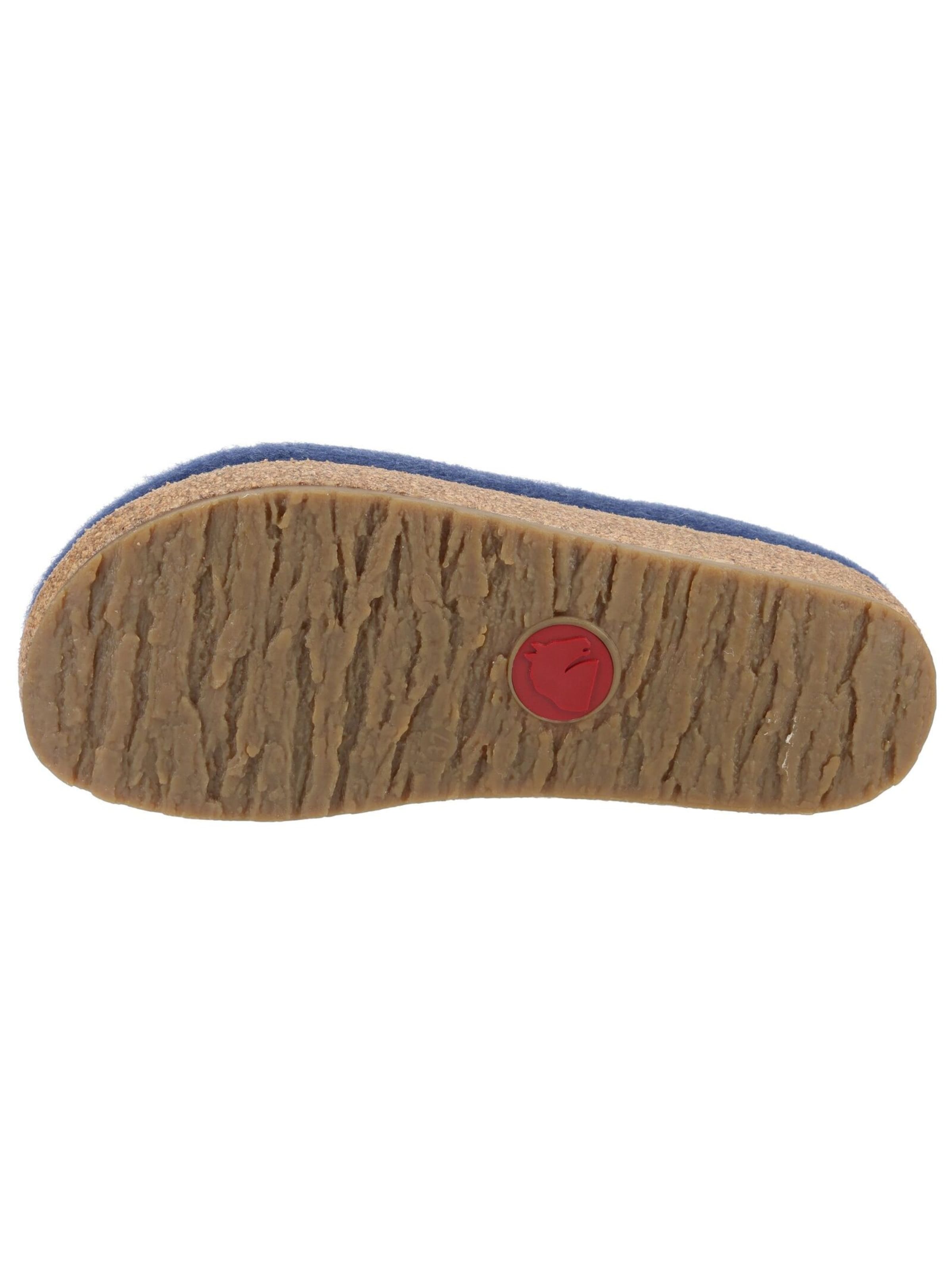 Pantoufle HAFLINGER en bleu