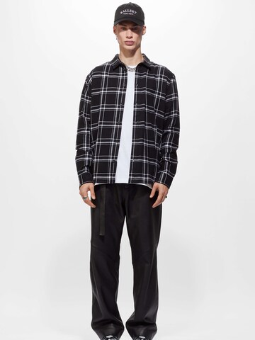Young Poets Regular fit Button Up Shirt 'Jeremiah' in Black