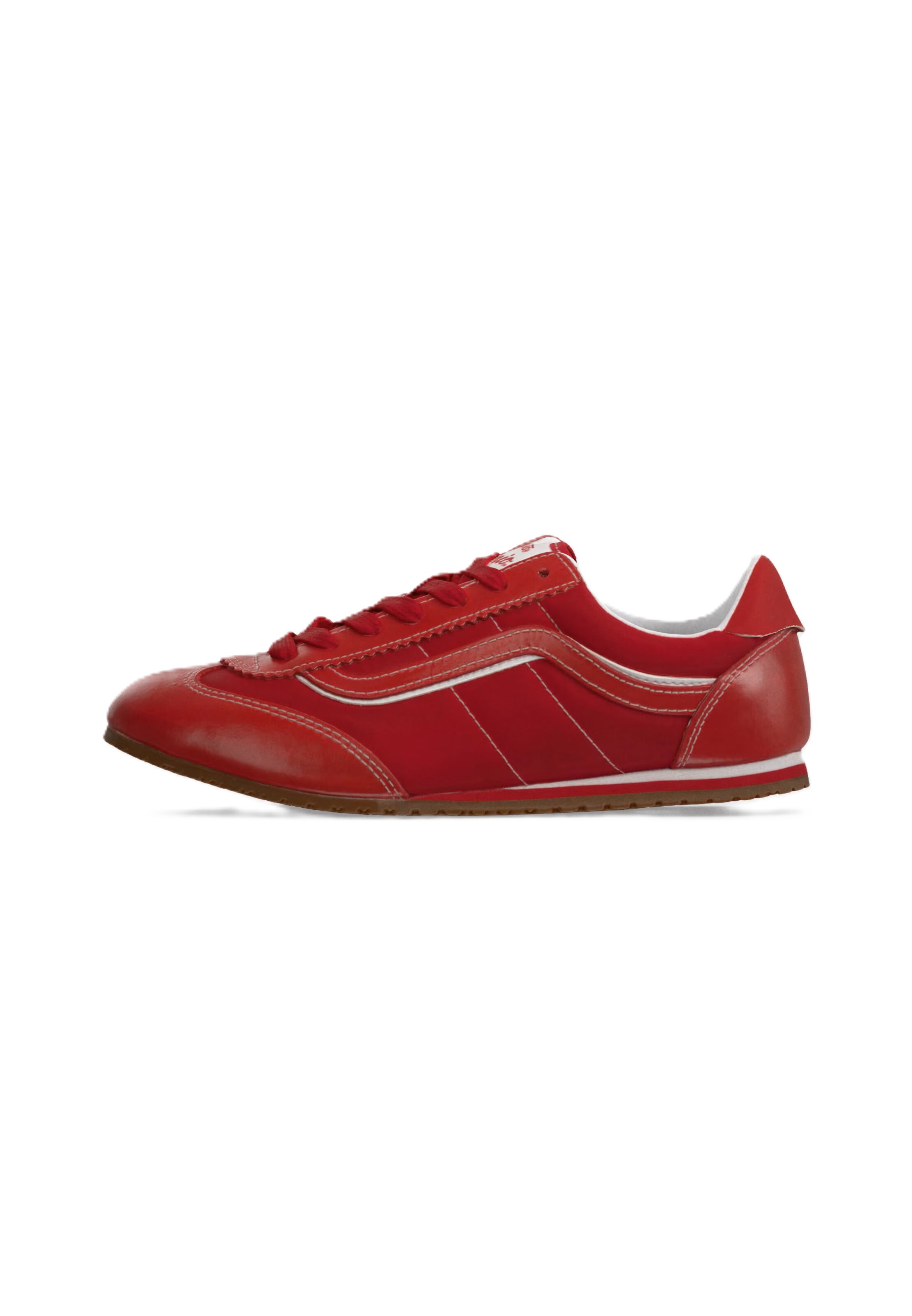 Sneaker low de la VANS pe roșu: față