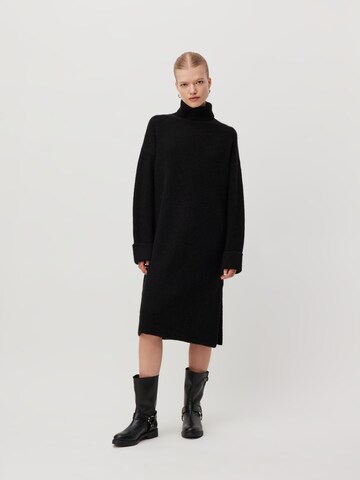 LeGer by Lena Gercke Knitted dress 'Brylee' in Black