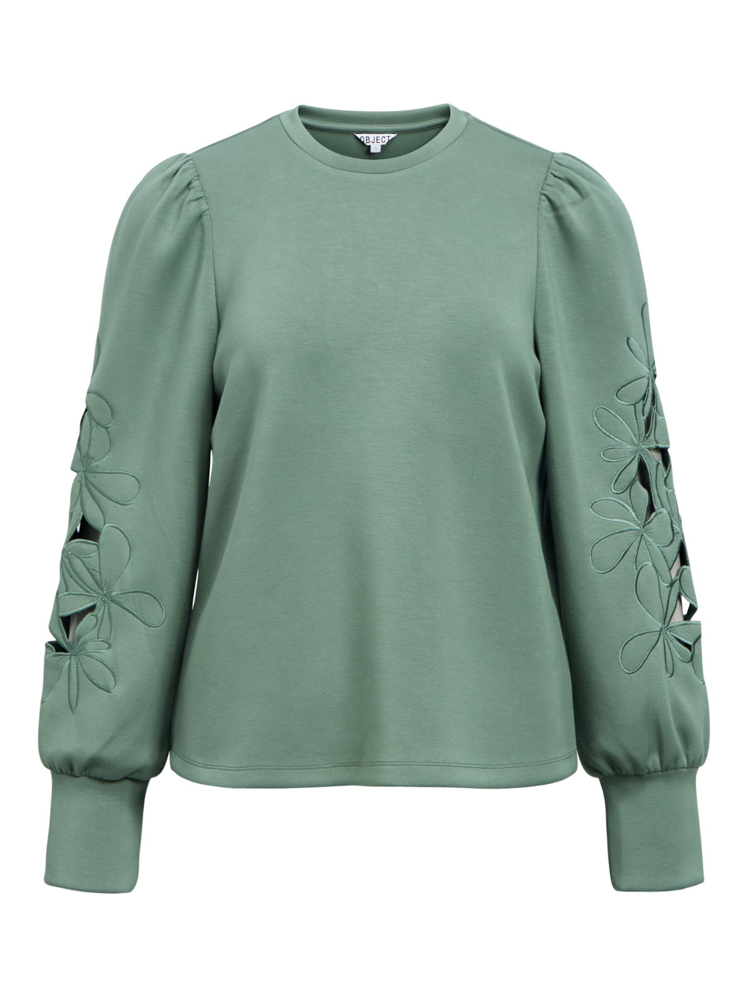 Pull-over 'OBJANDREA' OBJECT en vert : devant