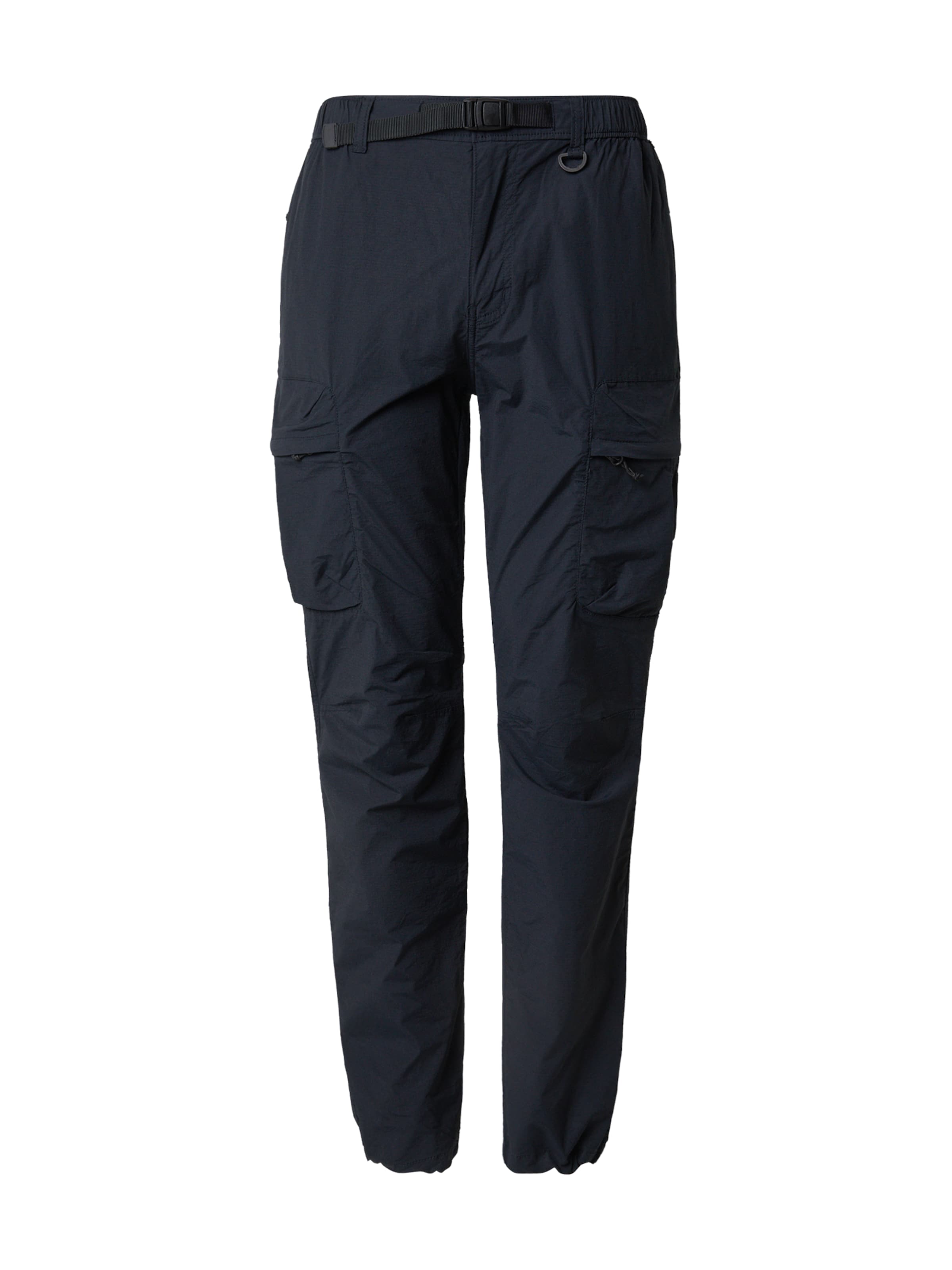 Vintage Industries Tapered Hose 'Ismael' in Blau: Vorderseite