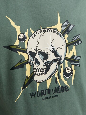 JACK & JONES Koszulka 'JORHeavens' w kolorze zielony
