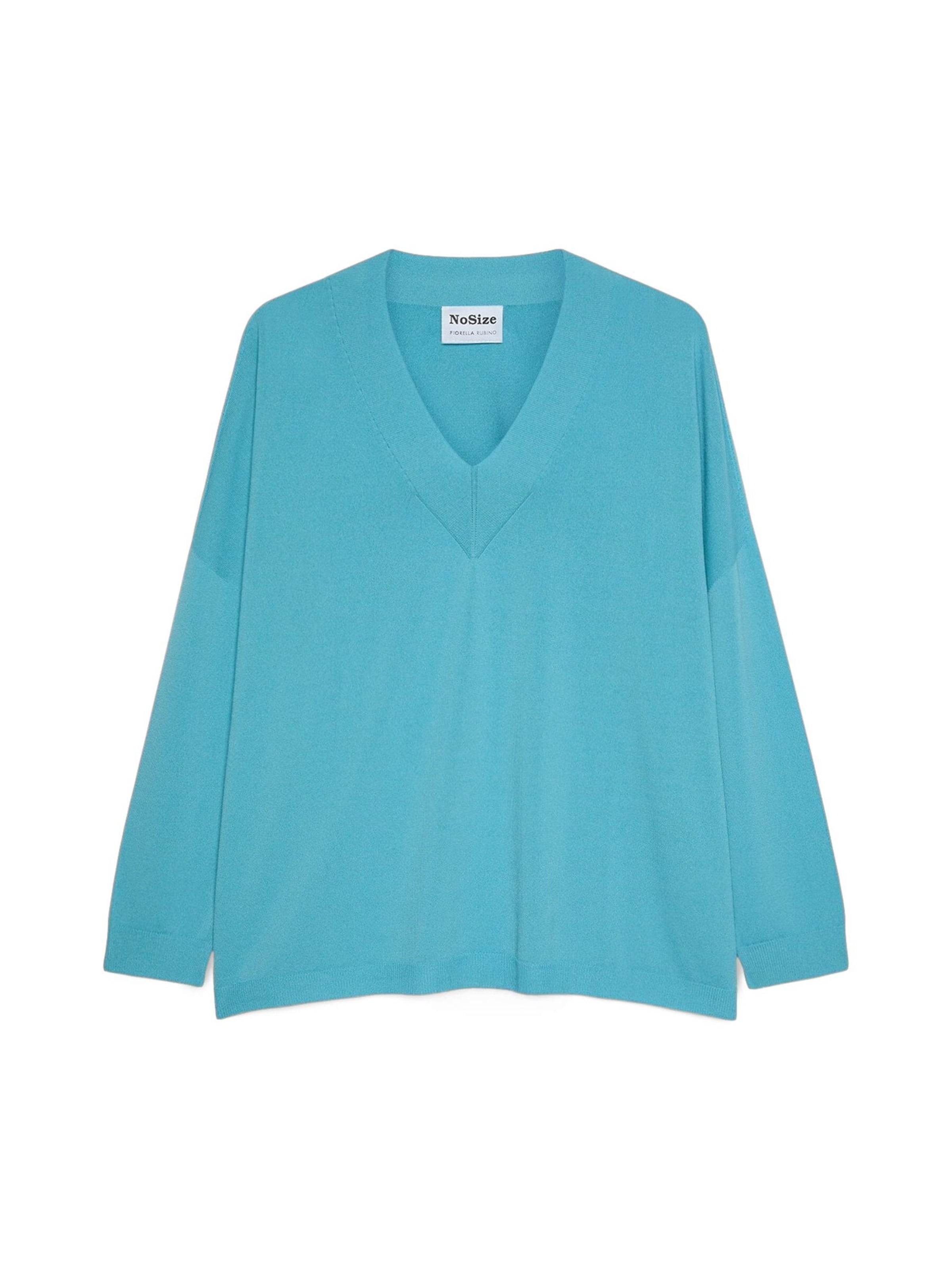 Fiorella Rubino Trui in Blauw: voorkant