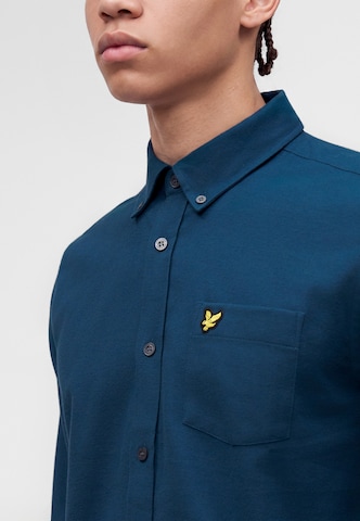 Lyle & Scott Regular fit Button Up Shirt in Blue